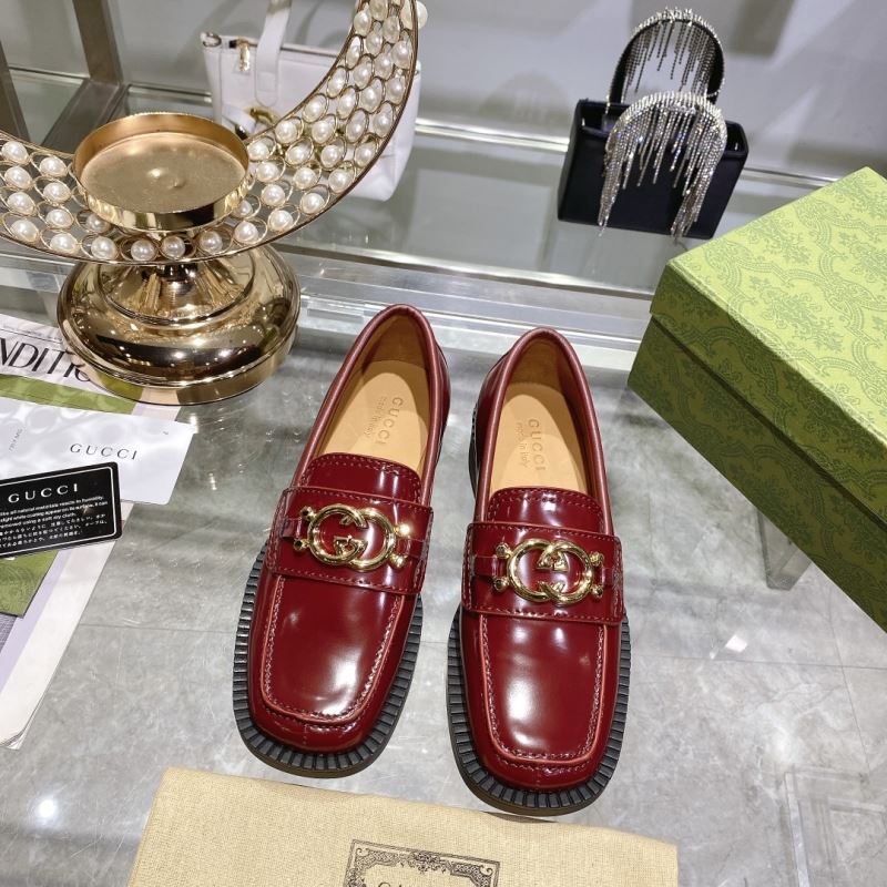 G*u*i leather shoes